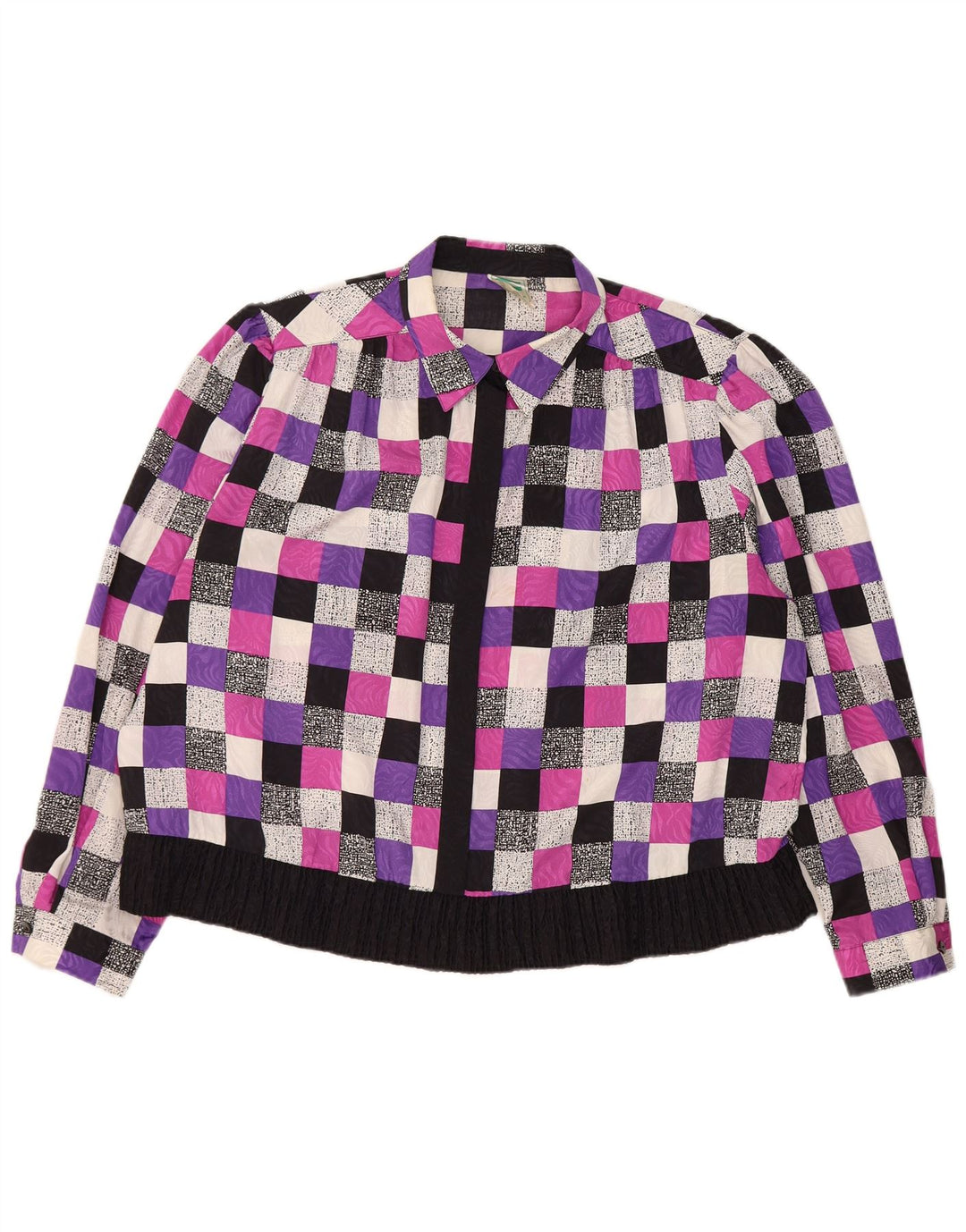 Frankenwalder Womens Long Sleeve Blouse Top IT 48 XL Multicoloured