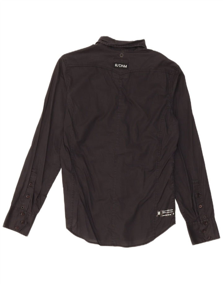 G-Star Mens Military Shirt Small Black Cotton