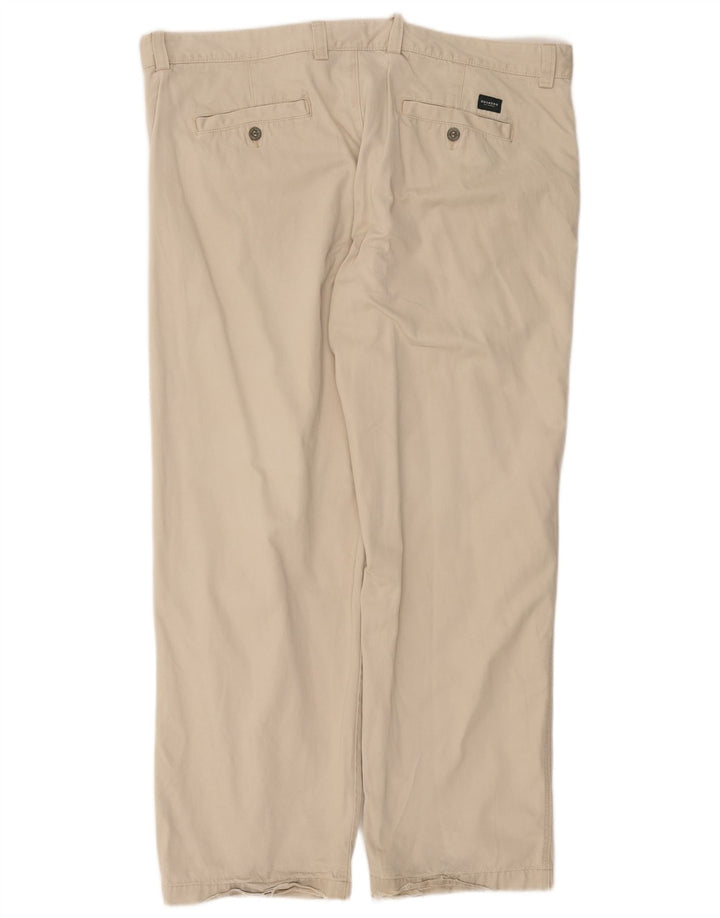 DOCKERS Mens Straight Chino Trousers W42 L32 Beige