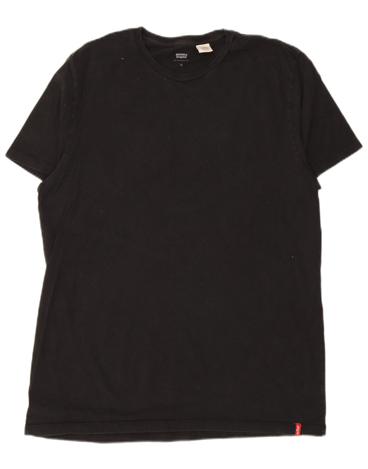 LEVI'S Mens T-Shirt Top XL Black