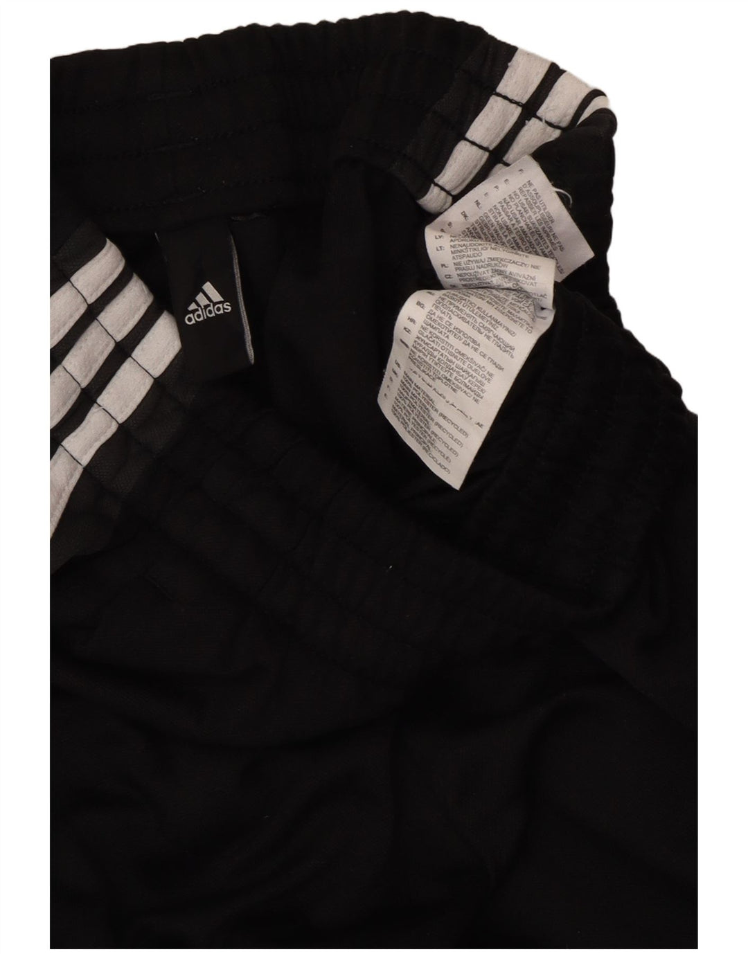 Adidas Boys Tracksuit Trousers 11-12 Years  Black Polyester