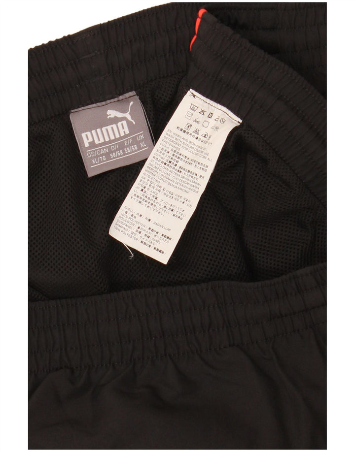 Puma Mens Tracksuit Trousers XL  Black Polyester