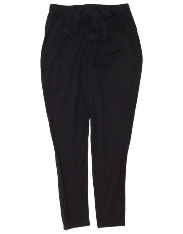 Nike Mens Dri Fit Tracksuit Trousers Large Black Colourblock Polyester