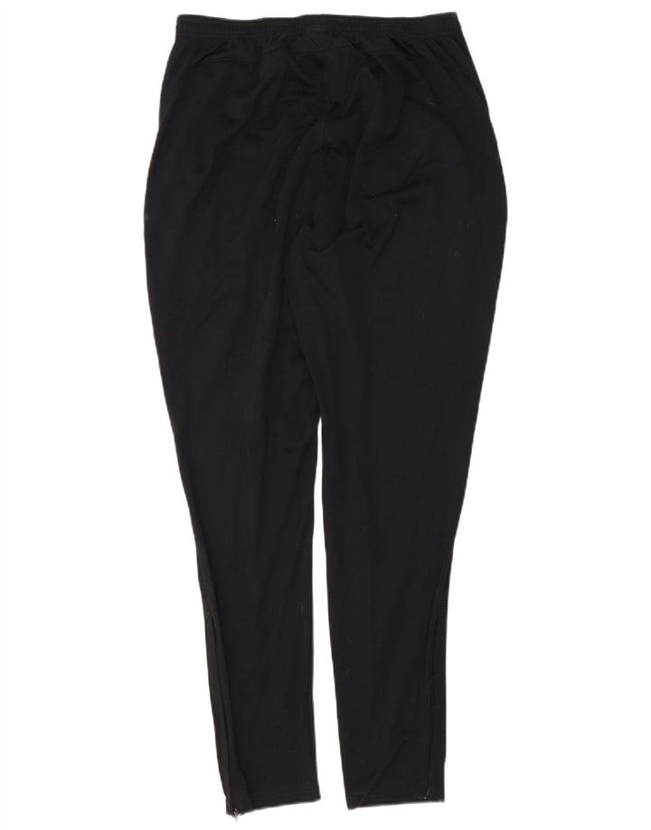 Nike Mens Dri Fit Tracksuit Trousers Large Black Colourblock Polyester