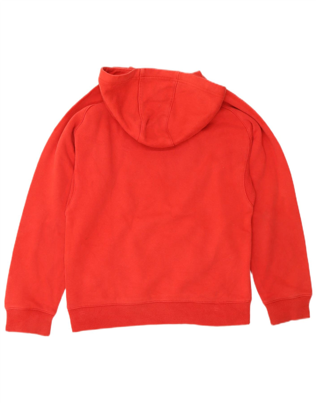 Nike Boys Graphic Hoodie Jumper 10-11 Years Medium Red Cotton