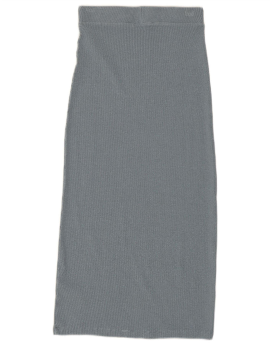 Zara Womens High Waist Midi Skirt Small W26 Blue