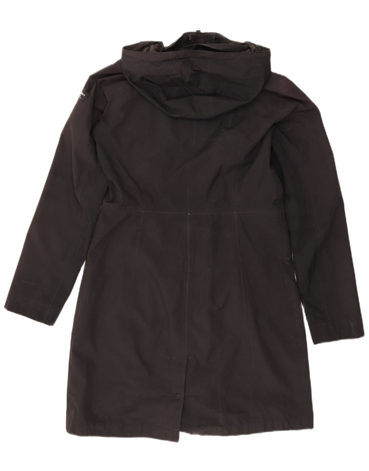 The North Face Womens Hooded Parka Jacket UK 14 Medium Black Polyester
