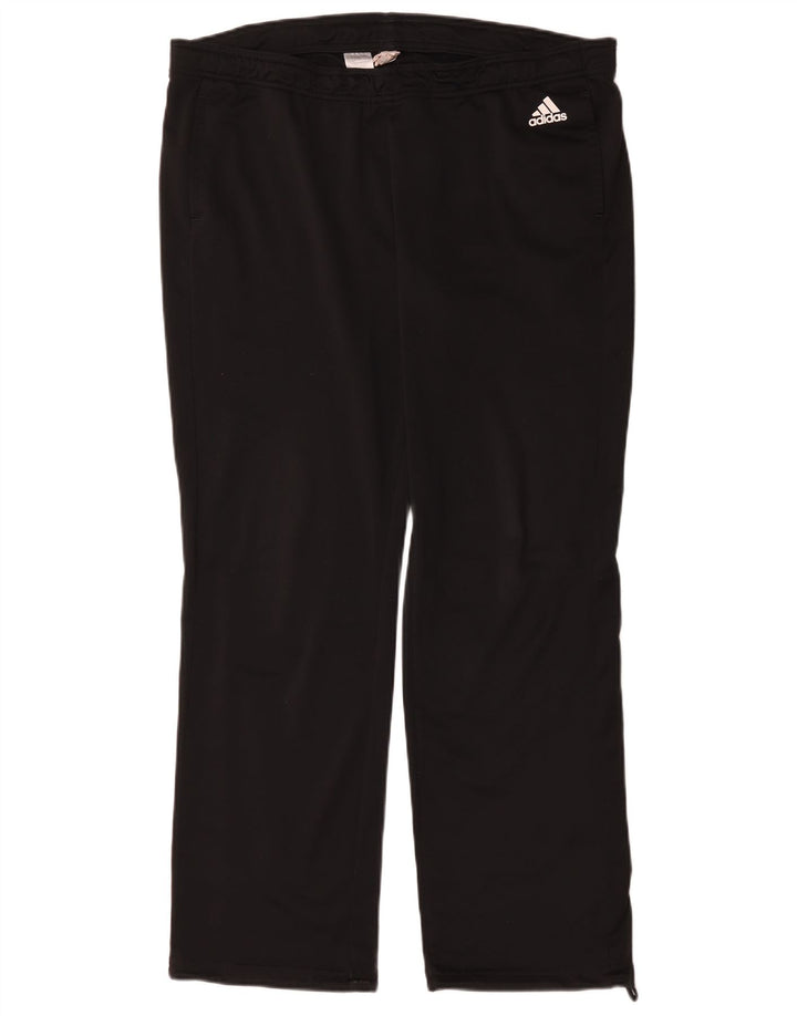 Adidas Mens Tracksuit Trousers XL Black Polyester