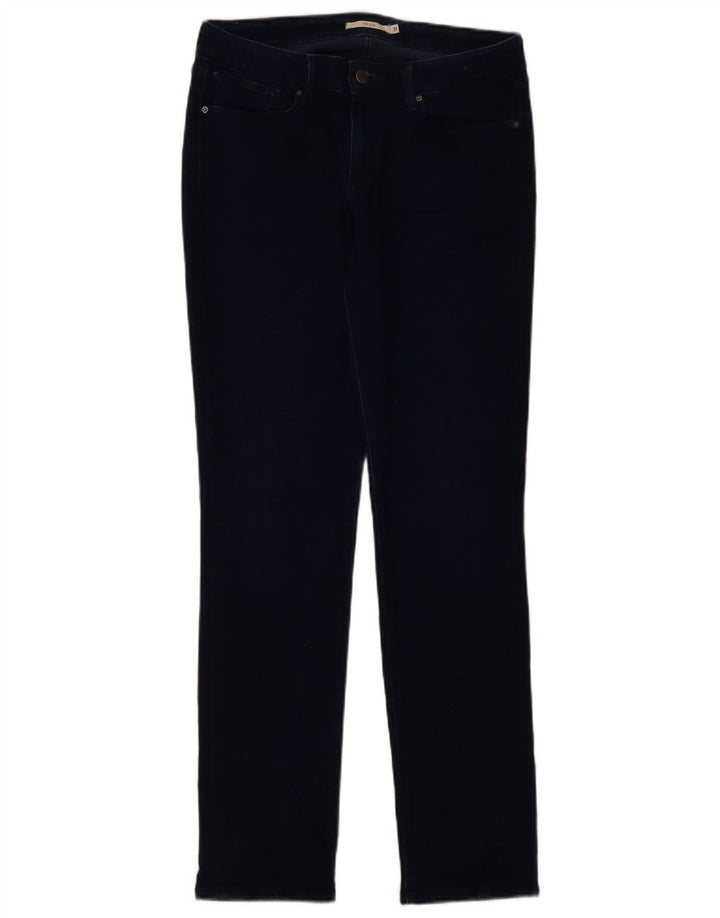 LEVI'S Womens 712 Slim Jeans W31 L32 Blue Cotton