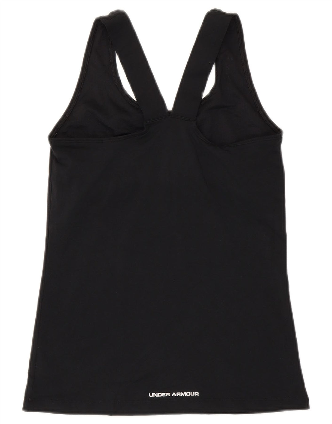 Under Armour Womens Heat Gear Vest Top UK 8 Small Black Polyester