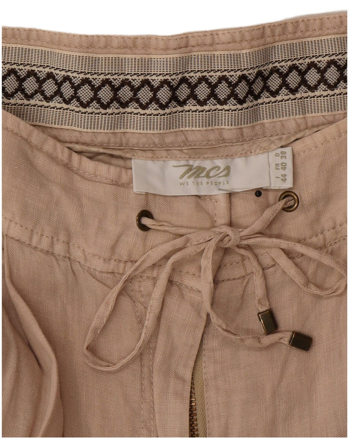 Marlboro Classics Womens Tapered Chino Trousers IT 44 Medium W32 L30 Beige
