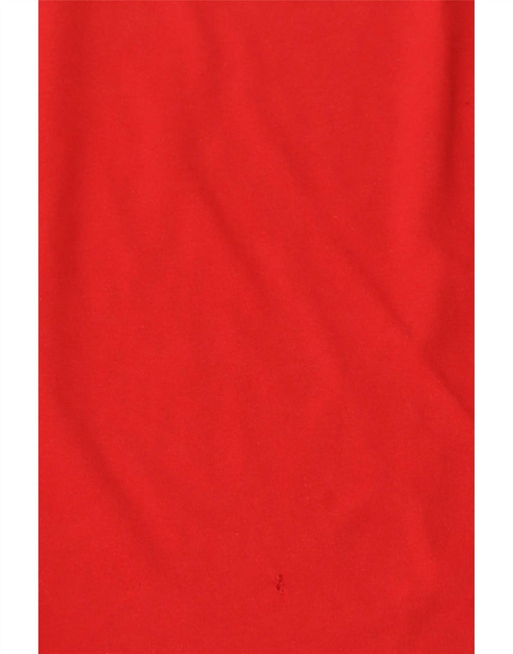 Replay Mens Top Long Sleeve Medium Red Cotton