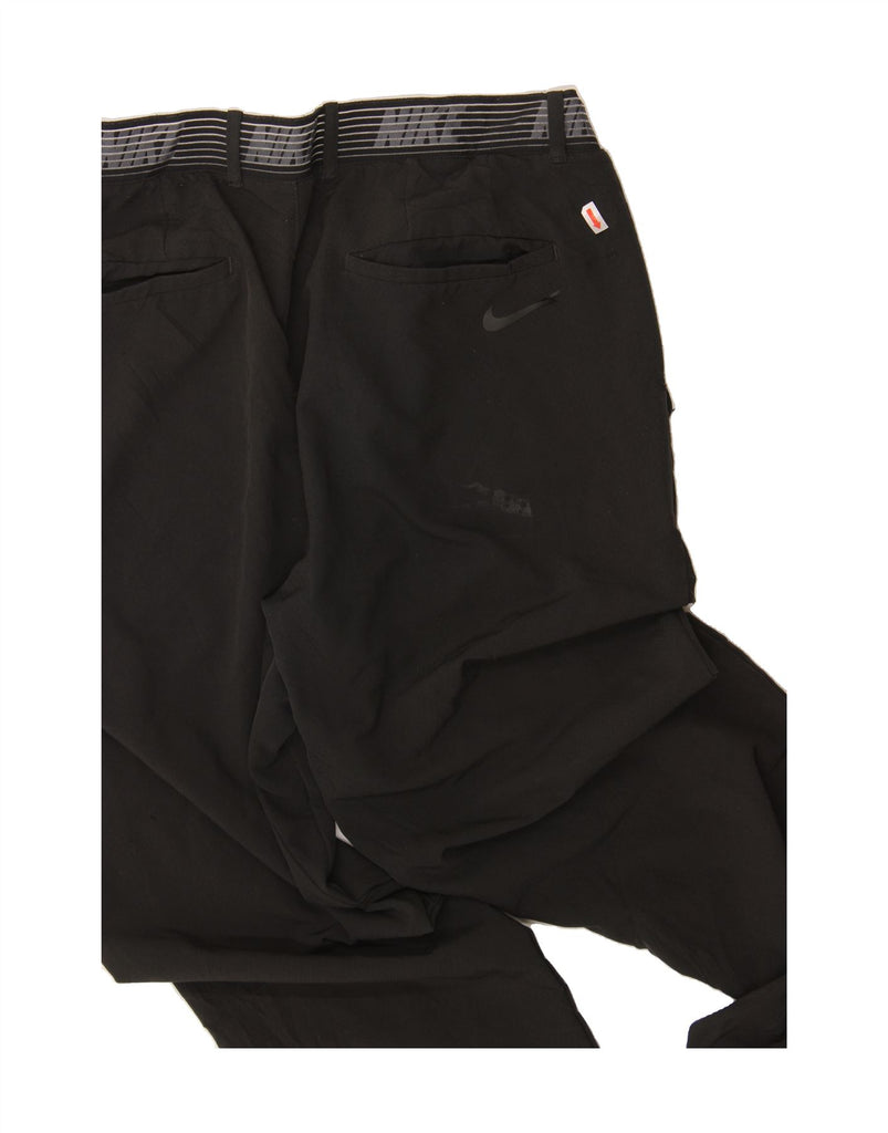 NIKE Mens Straight Chino Trousers W35 L32 Black Vintage Nike and Second-Hand Nike from Messina Hembry 