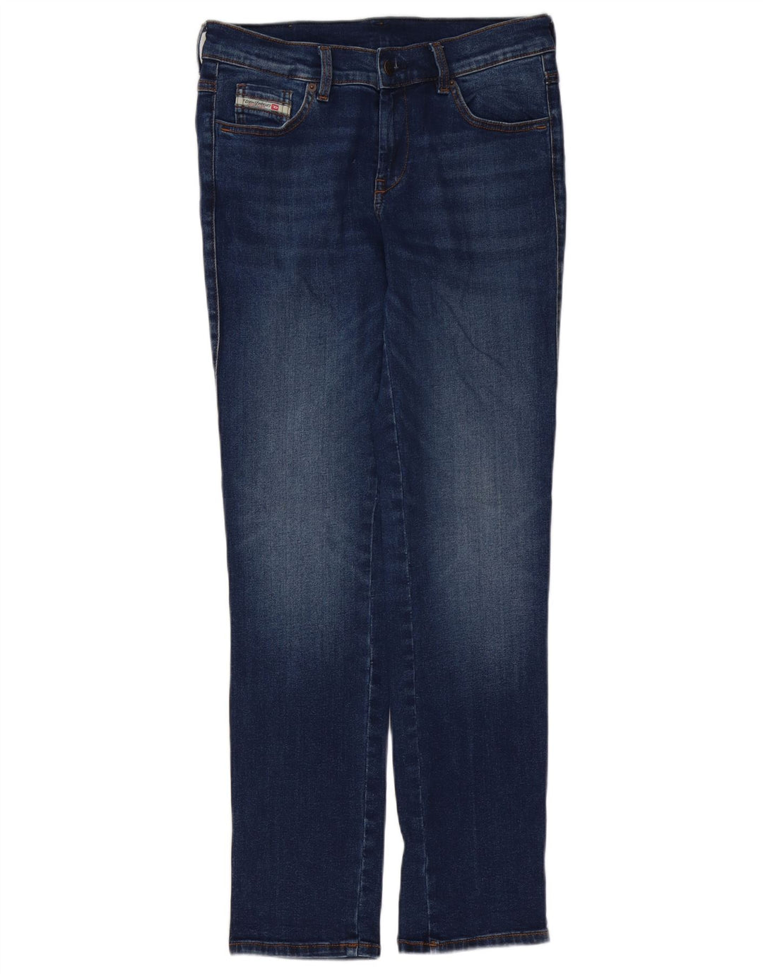 DIESEL Womens Slim Jeans W28 L30 Blue Cotton