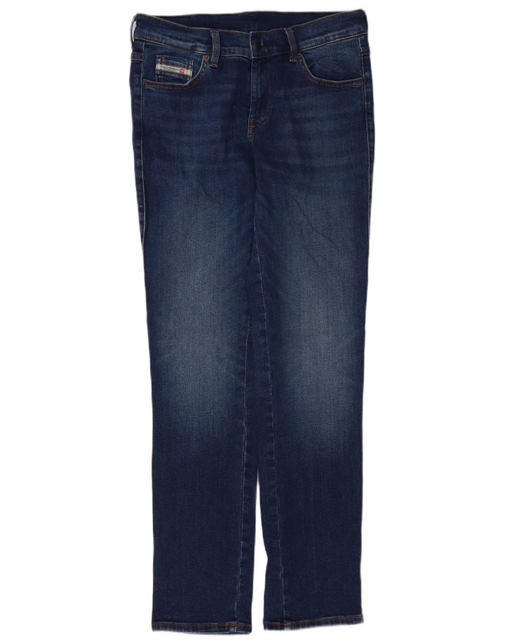 DIESEL Womens Slim Jeans W28 L30 Blue Cotton