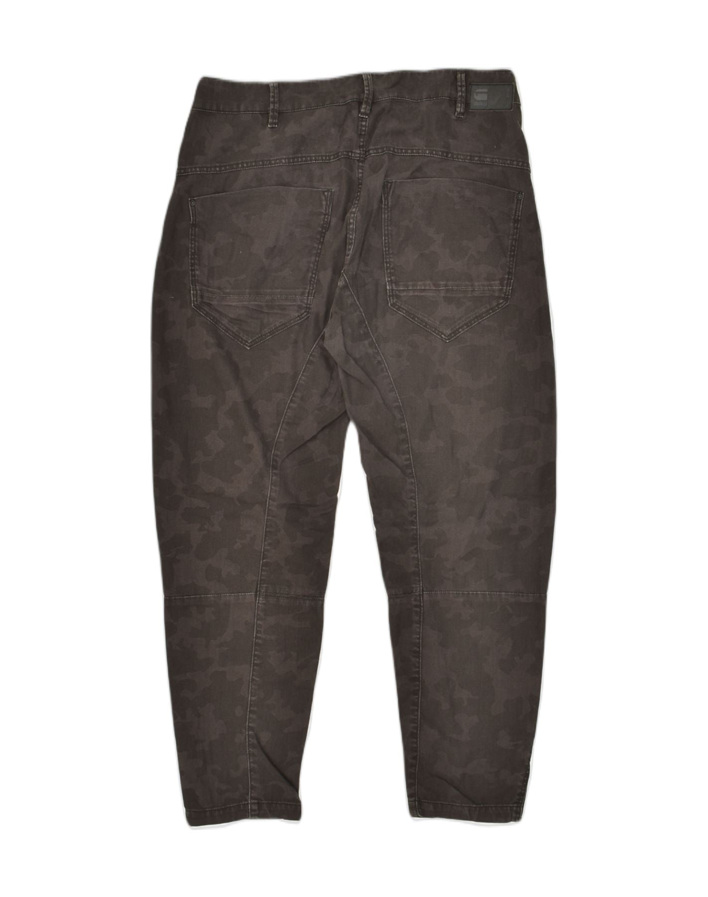 Buy G STAR RAW Olive Green & Black Printed 3D Tapered Cargo Trousers -  Trousers for Men 1276621 | Myntra
