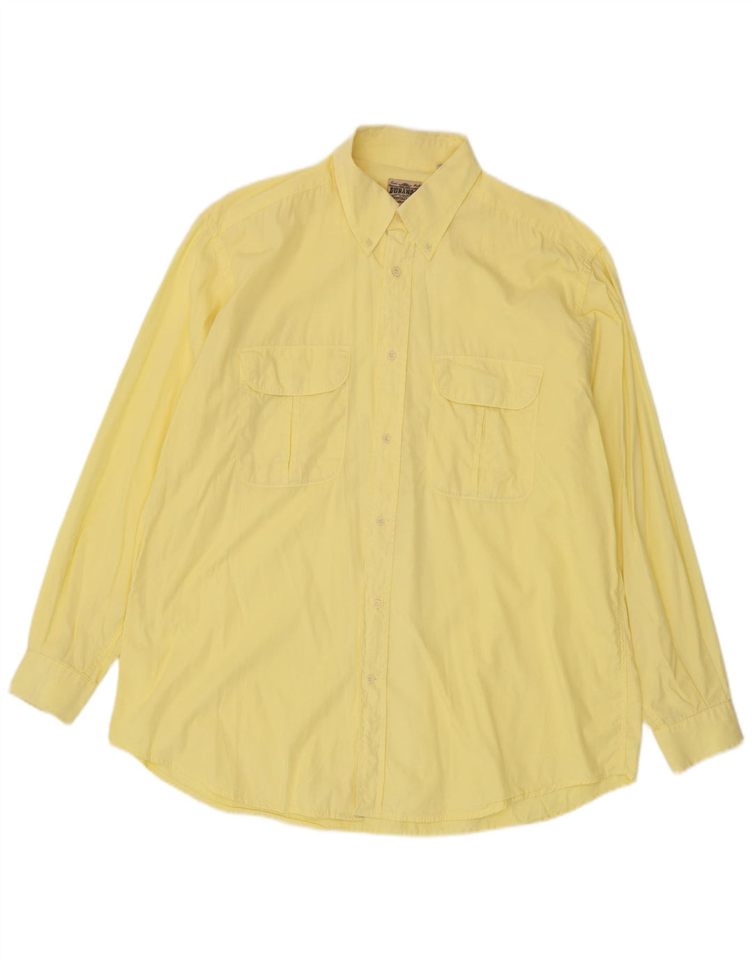 Durango Mens Shirt Size 16 1/2 42 Large Yellow