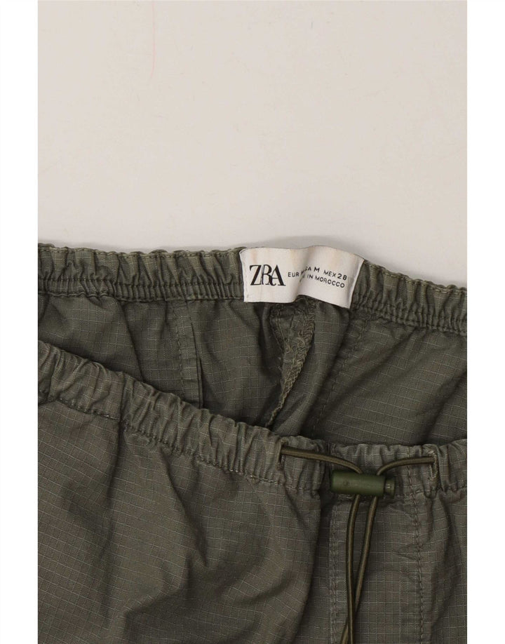Zara Womens Maxi Skirt Medium W28 Khaki