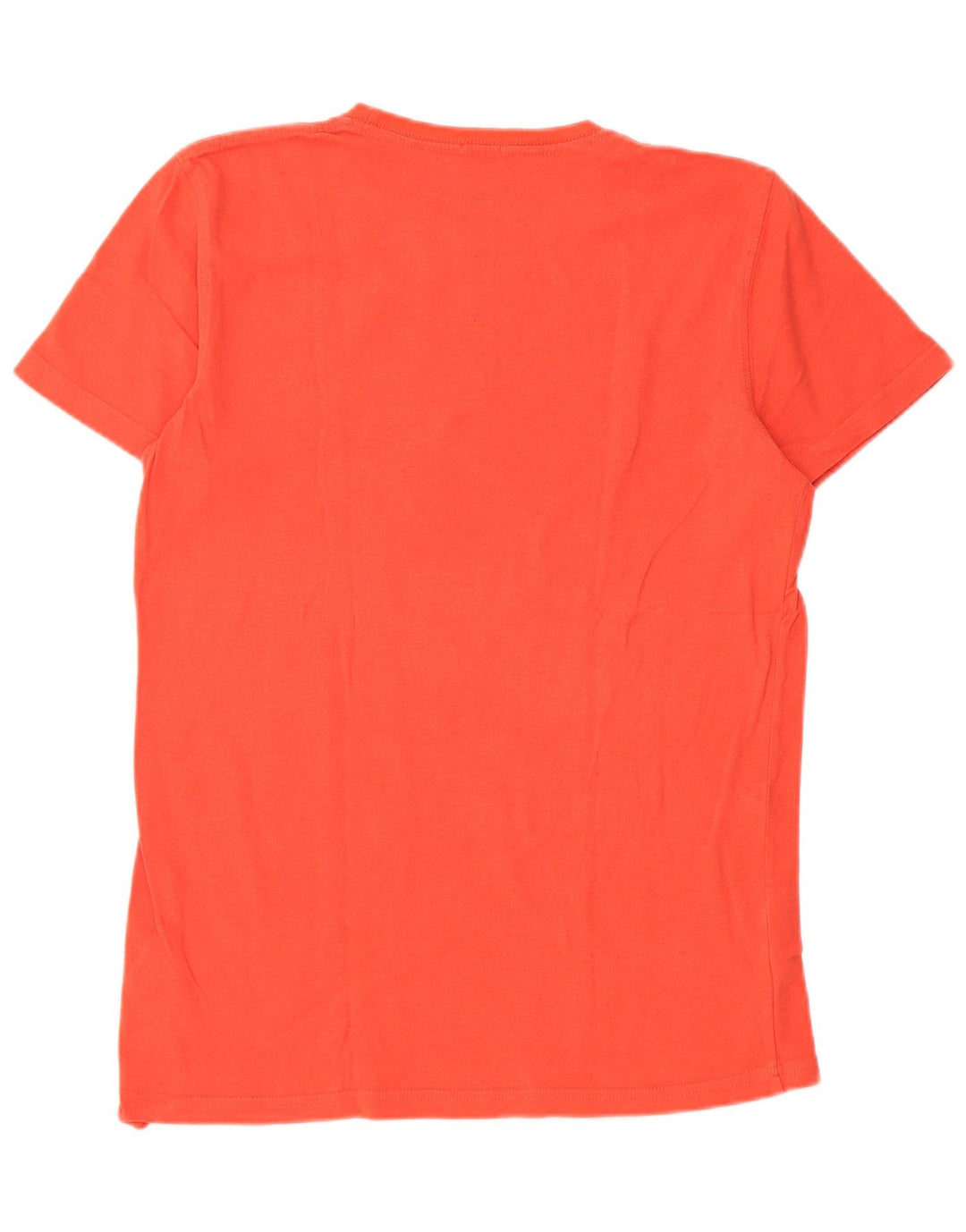 Tommy Hilfiger Mens Graphic T-Shirt Top Medium Orange