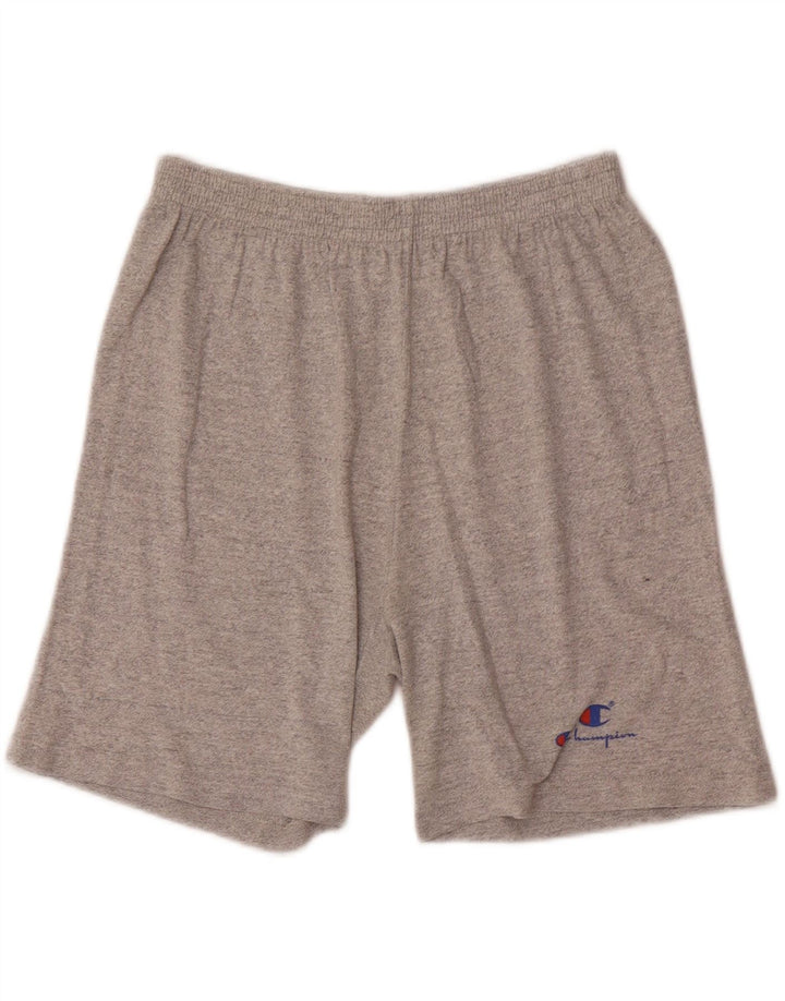 Champion Boys Sport Shorts 11-12 Years Large Grey Cotton