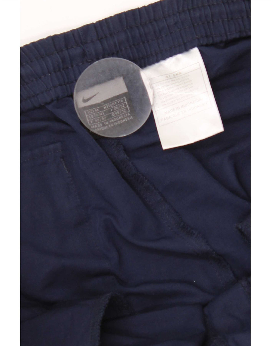 Nike Mens Cargo Bermuda Shorts Medium W36 Navy Blue Cotton Sports