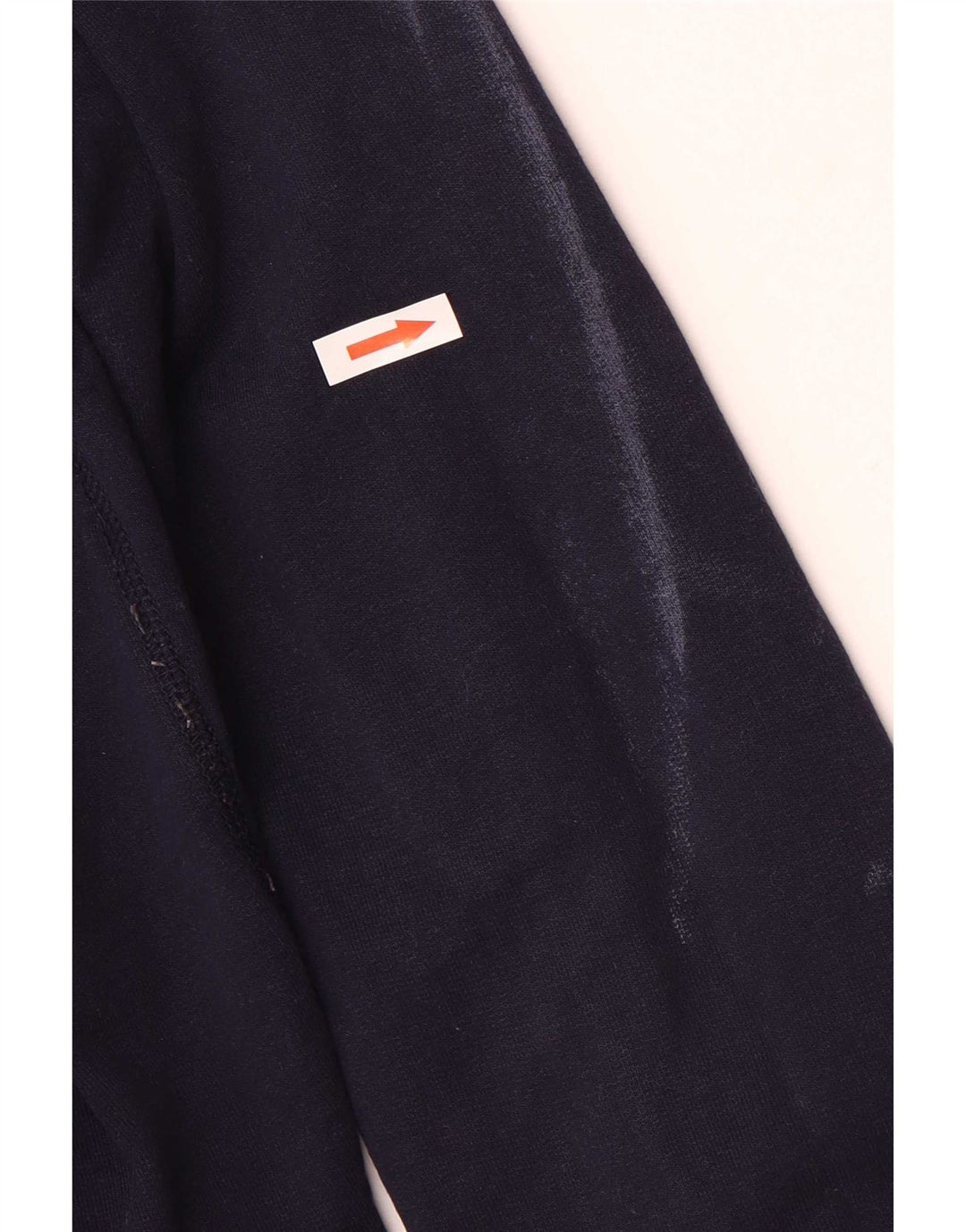 Gap Mens Graphic Zip Hoodie Sweater Large Navy Blue Cotton
