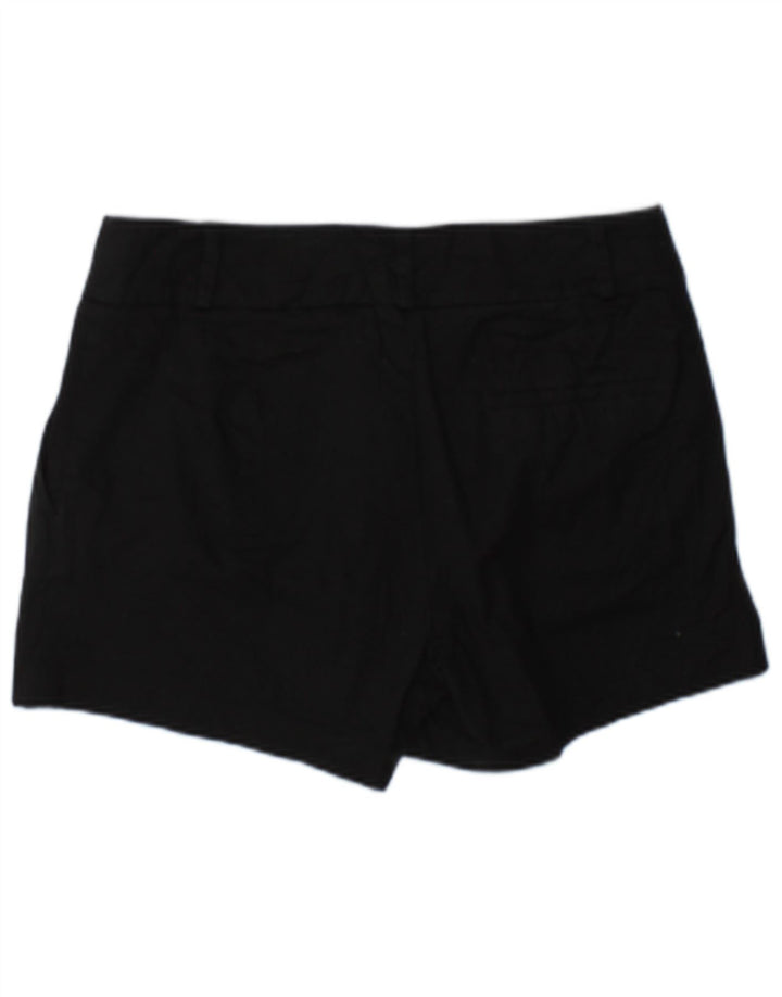 Oasis Womens Chino Shorts UK 12 Medium W32  Black Cotton