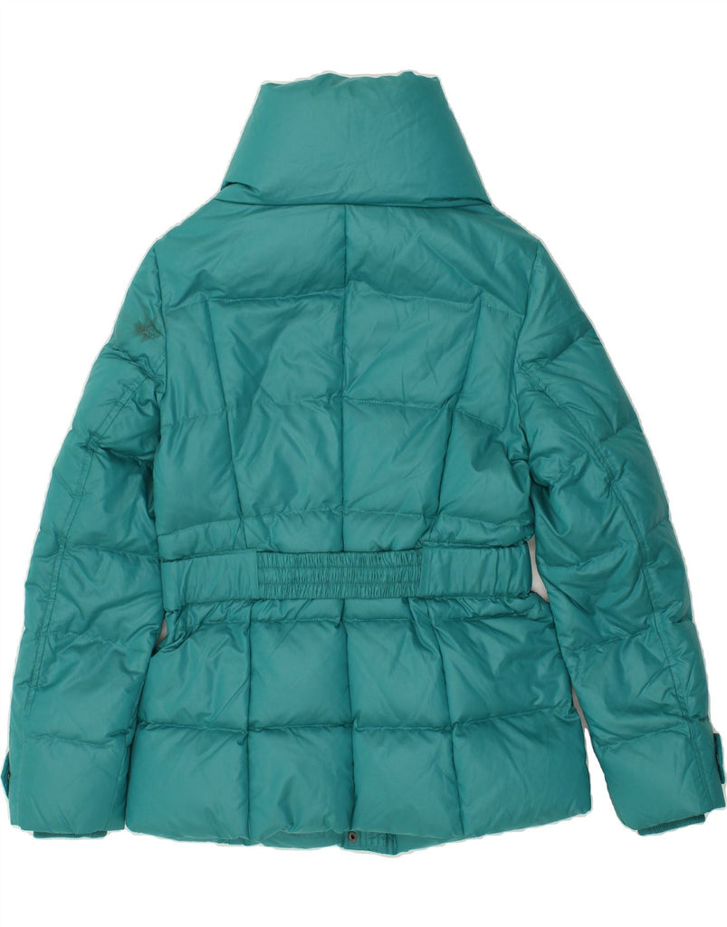 ESPRIT Womens Padded Jacket UK 14 Medium Turquoise Polyester | Vintage Esprit | Thrift | Second-Hand Esprit | Used Clothing | Messina Hembry 