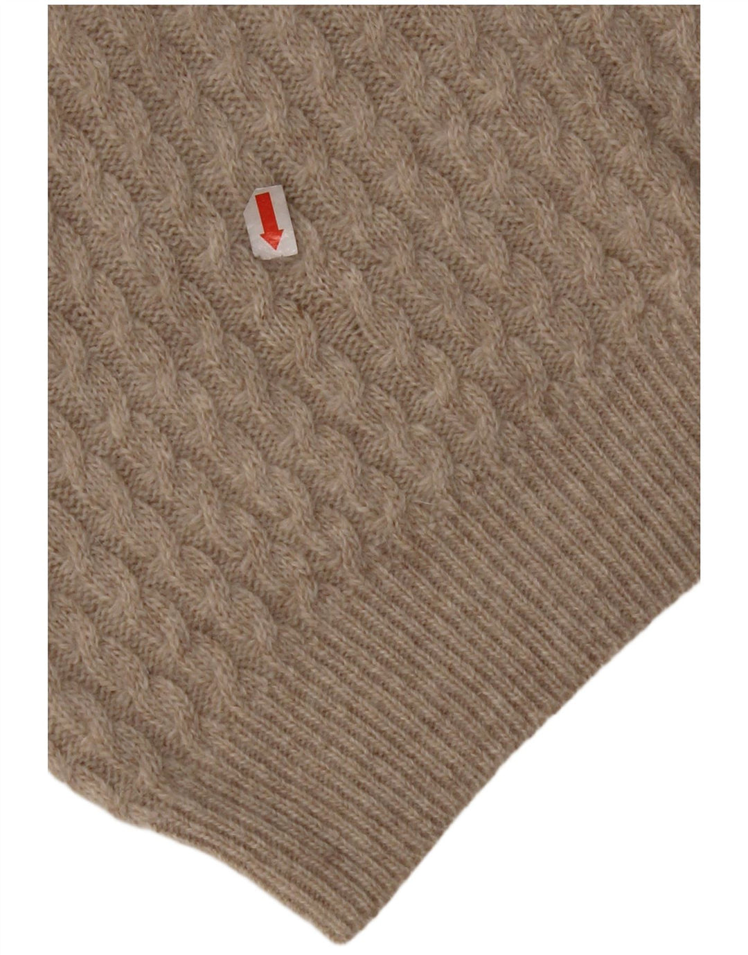 ST. ANDREWS Womens Cardigan Sweater UK 18 XL Beige Angora