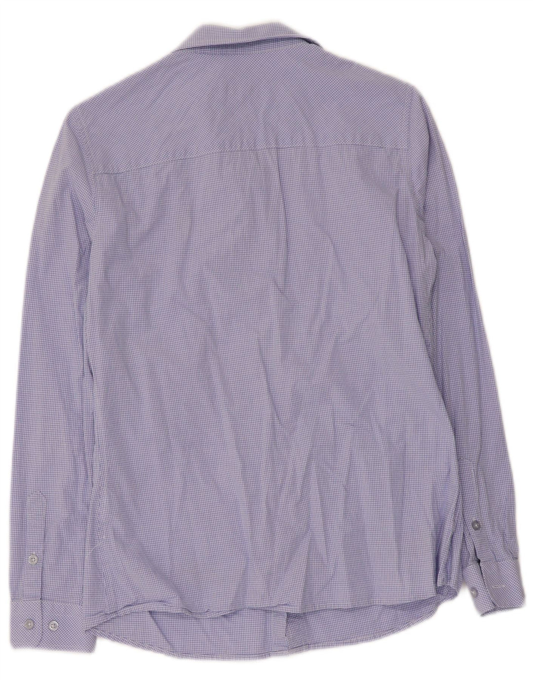 U.S. Polo Assn. Womens Shirt EU 38 Medium Blue Gingham