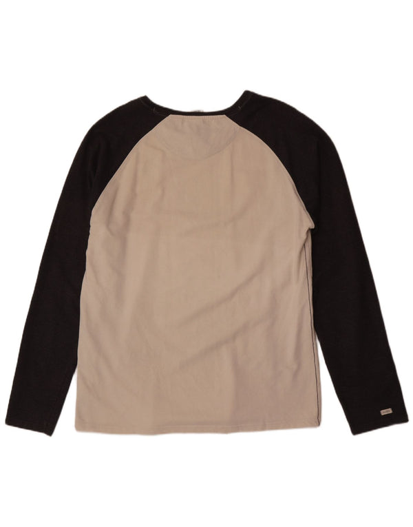 Saltrock Mens Top Long Sleeve XL White Colourblock