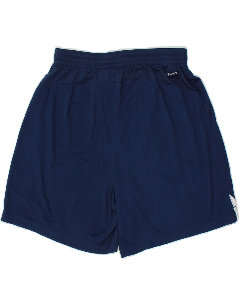 NIKE Boys Dri Fit Sport Shorts 13-14 Years XL Navy Blue Polyester | Vintage Nike | Thrift | Second-Hand Nike | Used Clothing | Messina Hembry 