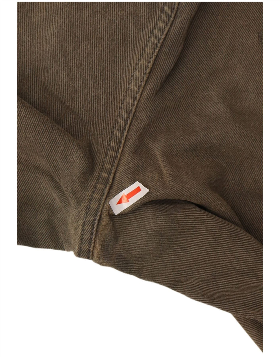 HUGO BOSS Mens Arkansas Straight Jeans W34 L34 Khaki Cotton