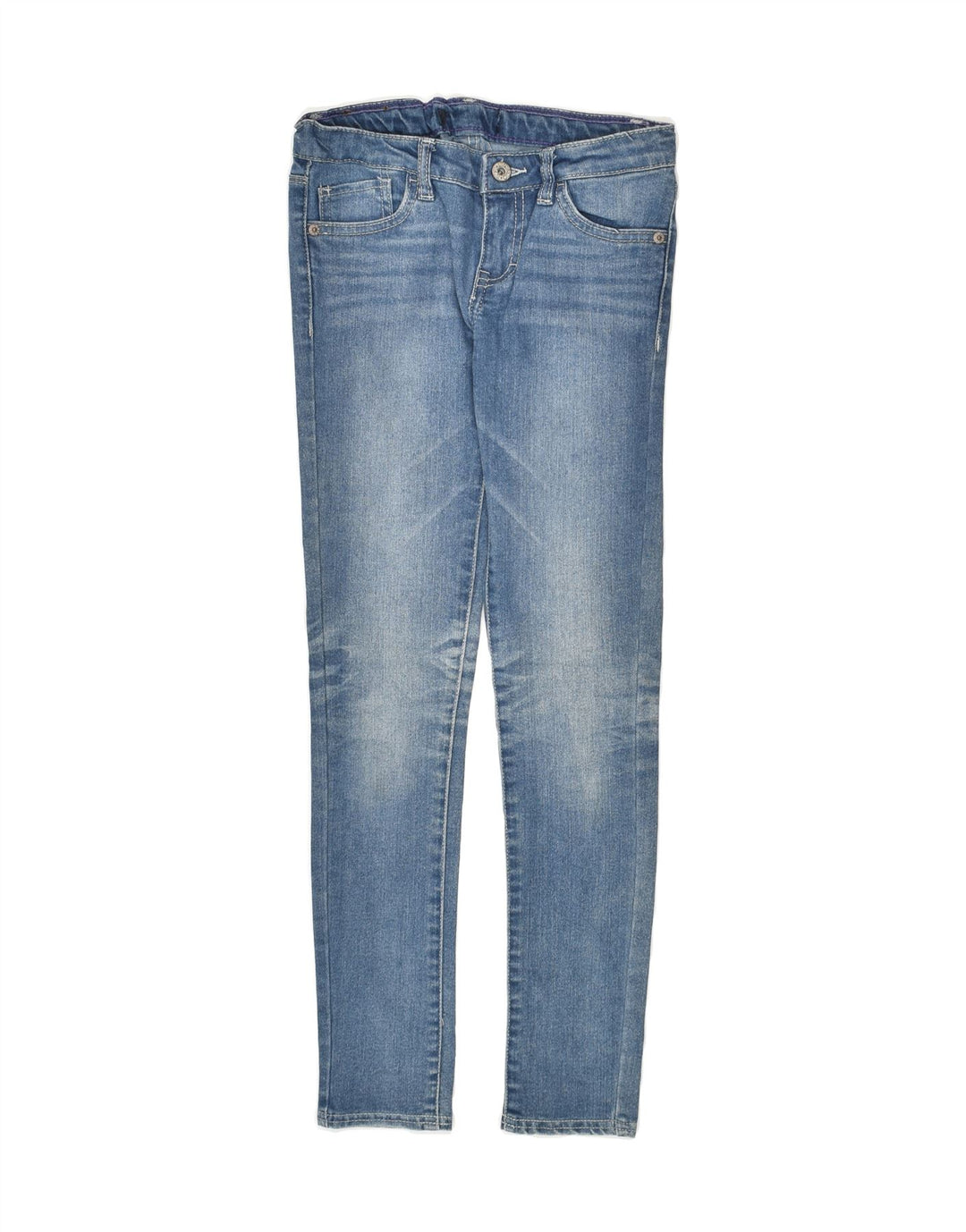 LEVI'S Girls Skinny Jeans 10-11 Years W24 L25 Blue | Vintage Levi's | Thrift | Second-Hand Levi's | Used Clothing | Messina Hembry 