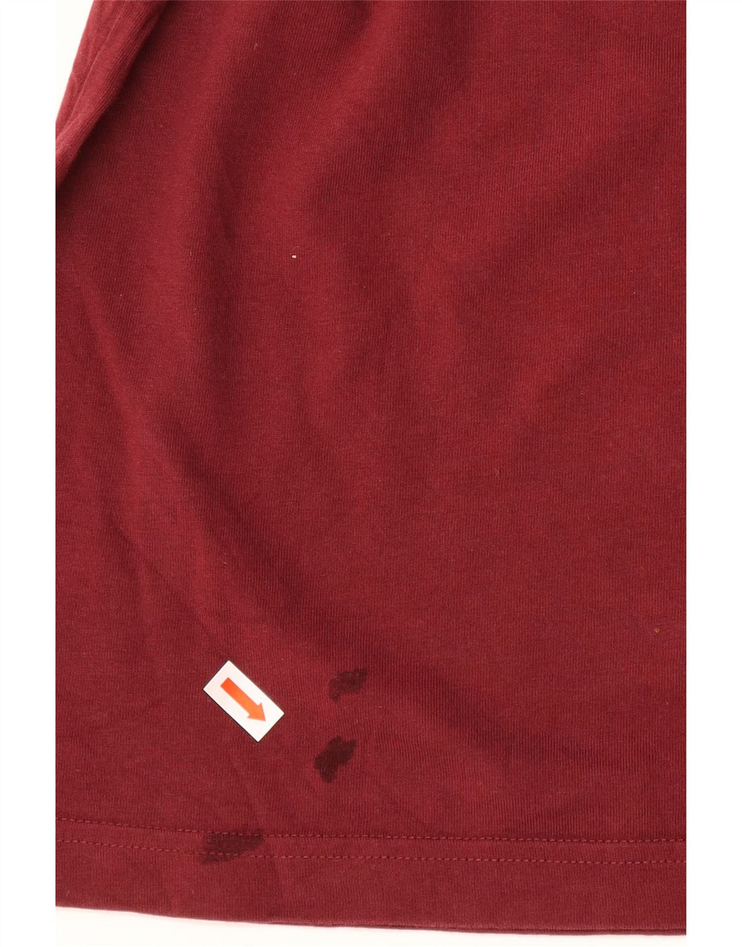 Calvin Klein Mens Graphic T-Shirt Top Medium Red Cotton