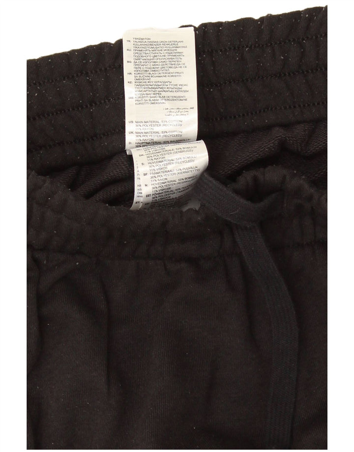 Adidas Mens Tracksuit Trousers Joggers Small  Black Cotton