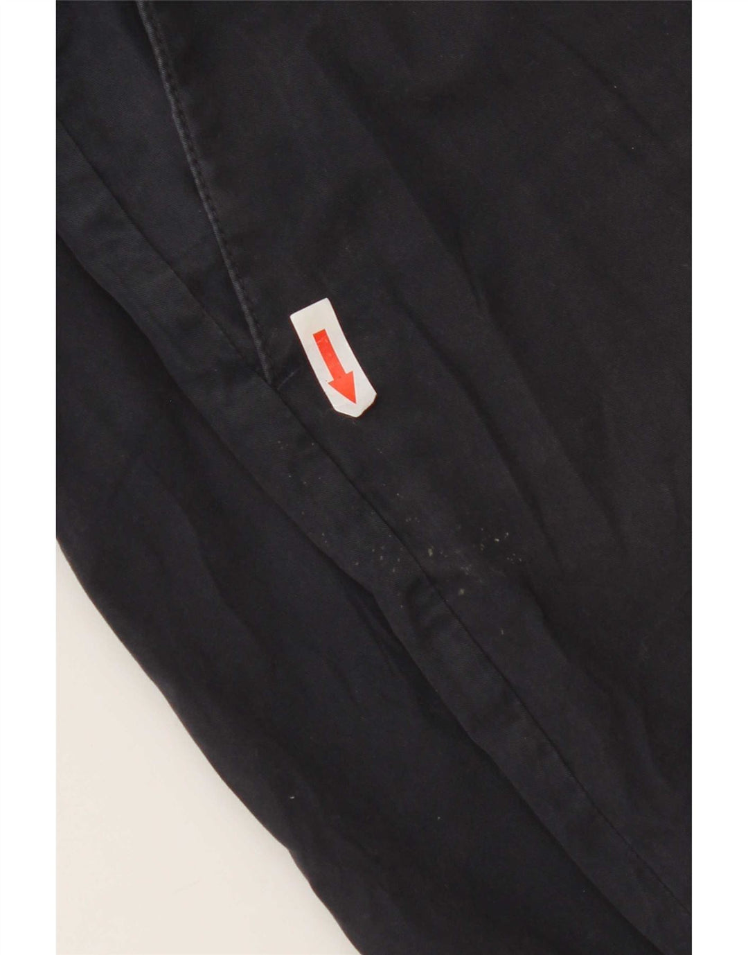 Marks & Spencer Mens Chino Shorts W32 Medium Navy Blue Cotton