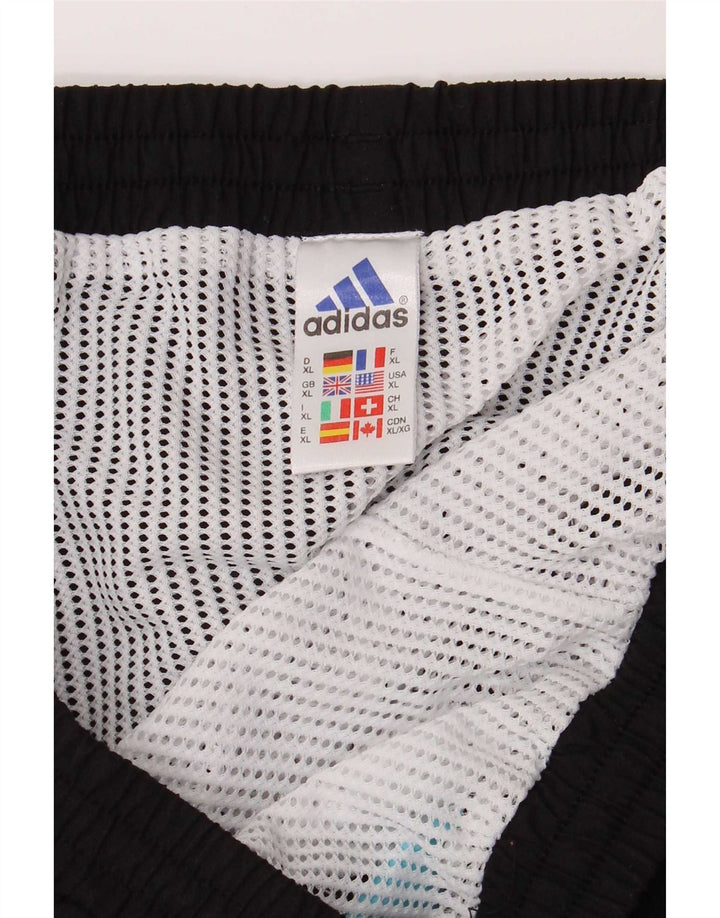 Adidas Mens Swimming Shorts XL Black Colourblock Polyester