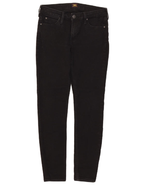 Lee Womens Scarlett Skinny Jeans W29 L27 Black Cotton