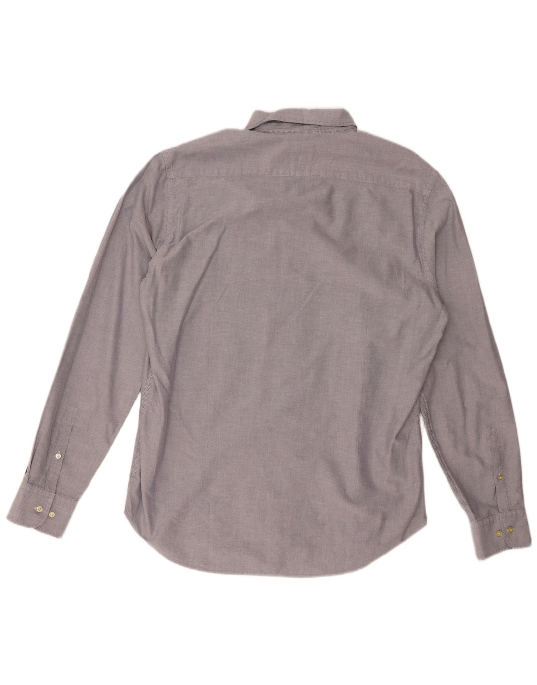 Henry Cottons Mens Shirt Size 42 Large Grey Cotton