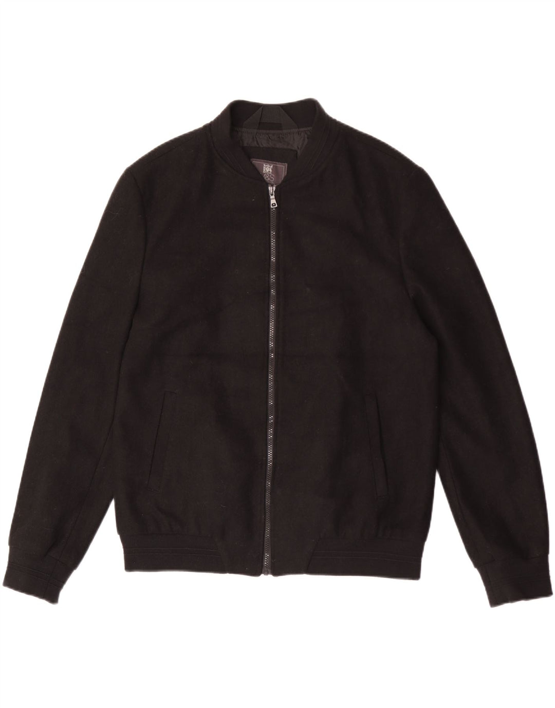 Marks & Spencer Mens Bomber Jacket Large Black