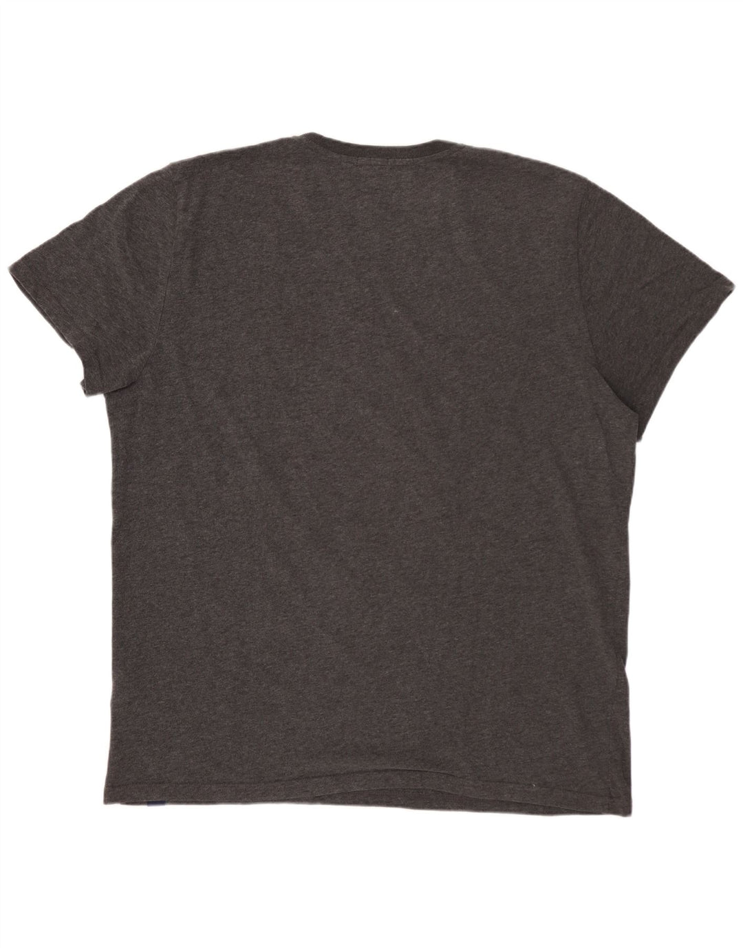 SUPERDRY Mens Graphic T-Shirt Top 3XL Grey Cotton