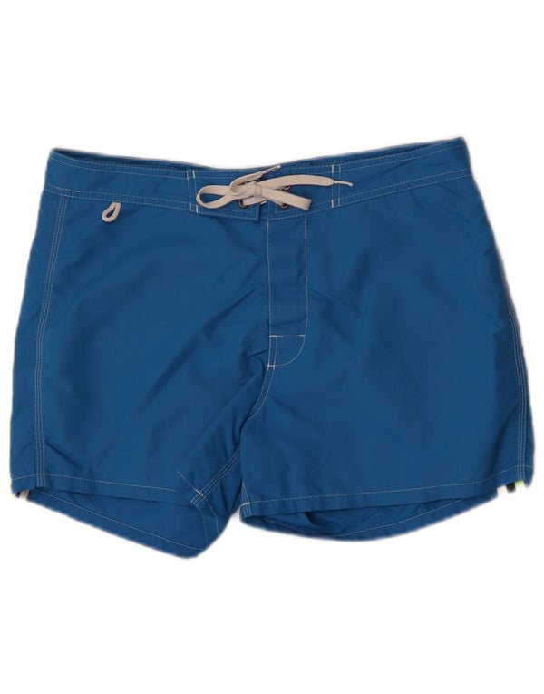 Sundek Mens Swimming Shorts Medium Blue Nylon Sports