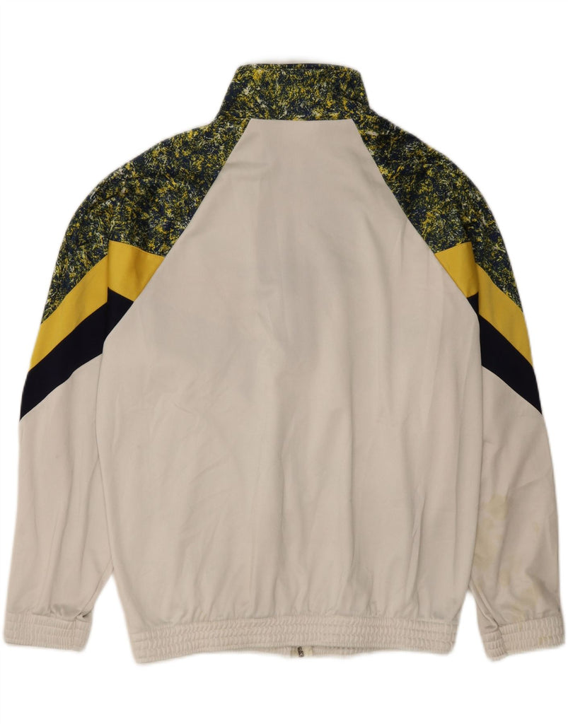 ERREA Mens Tracksuit Top Jacket Large White Colourblock Vintage Errea and Second-Hand Errea from Messina Hembry 