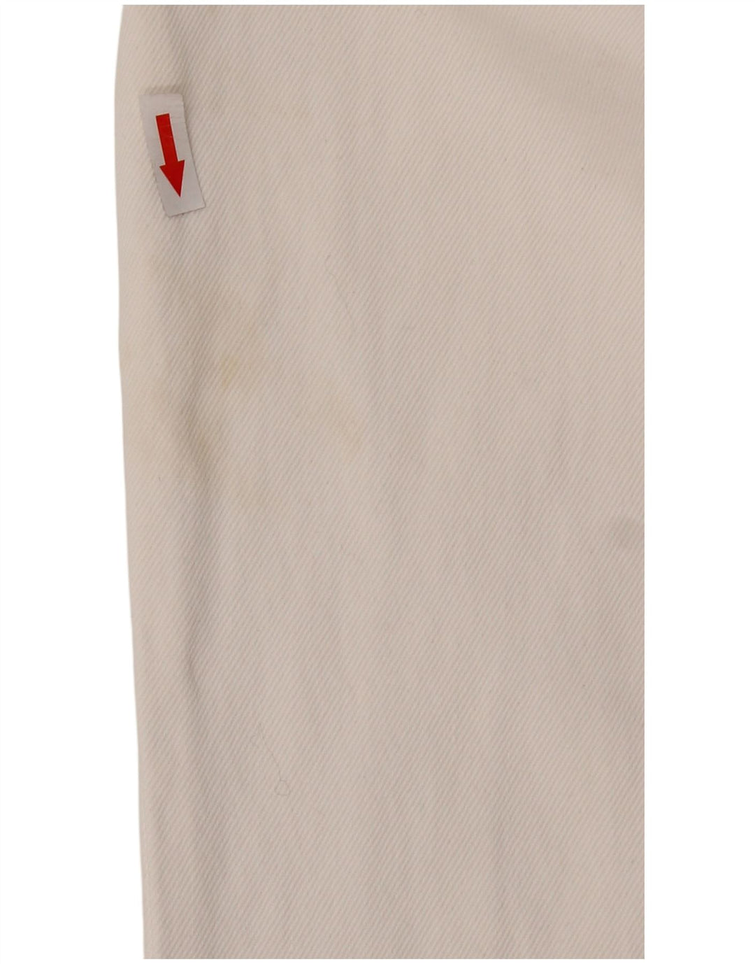 Zara Womens Denim Jumpsuit UK 14 Large White Cotton