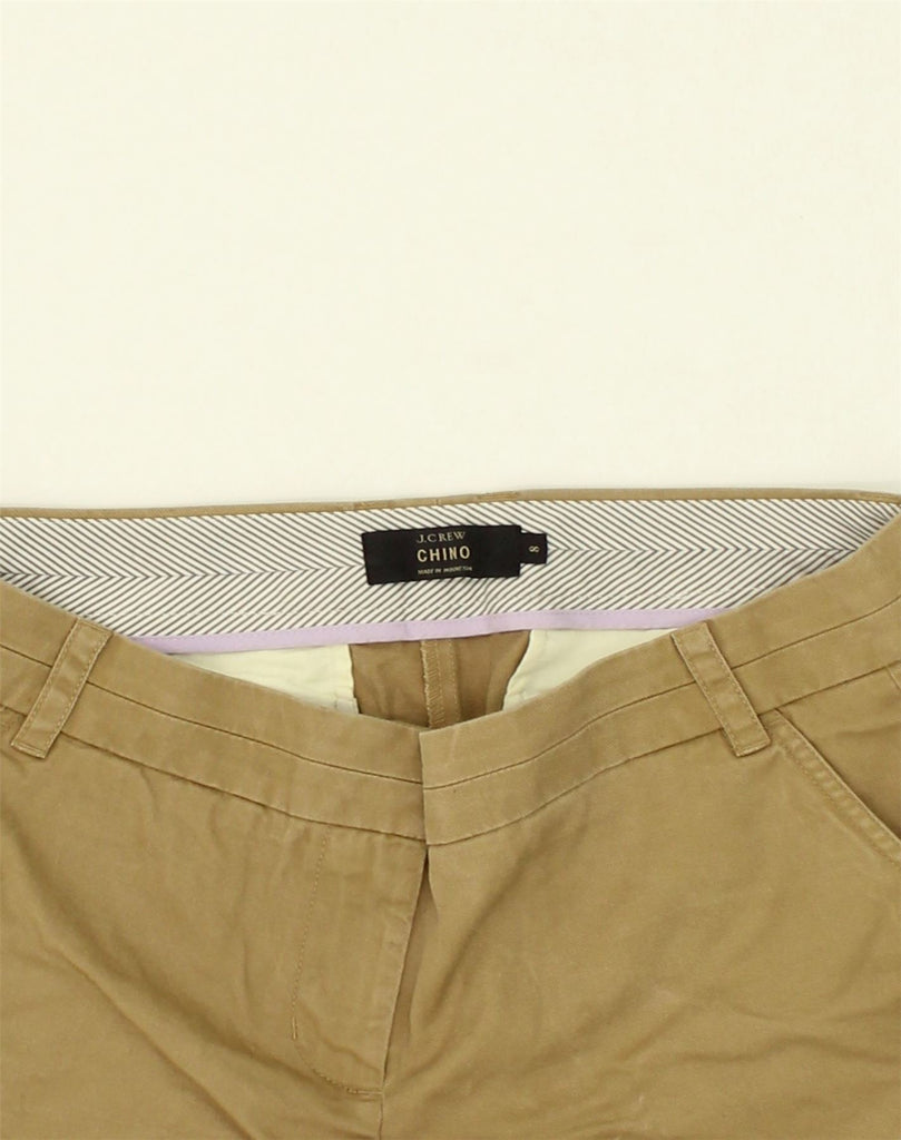 J. CREW Womens Chino Shorts US 8 Medium W31 Beige Cotton | Vintage J. Crew | Thrift | Second-Hand J. Crew | Used Clothing | Messina Hembry 