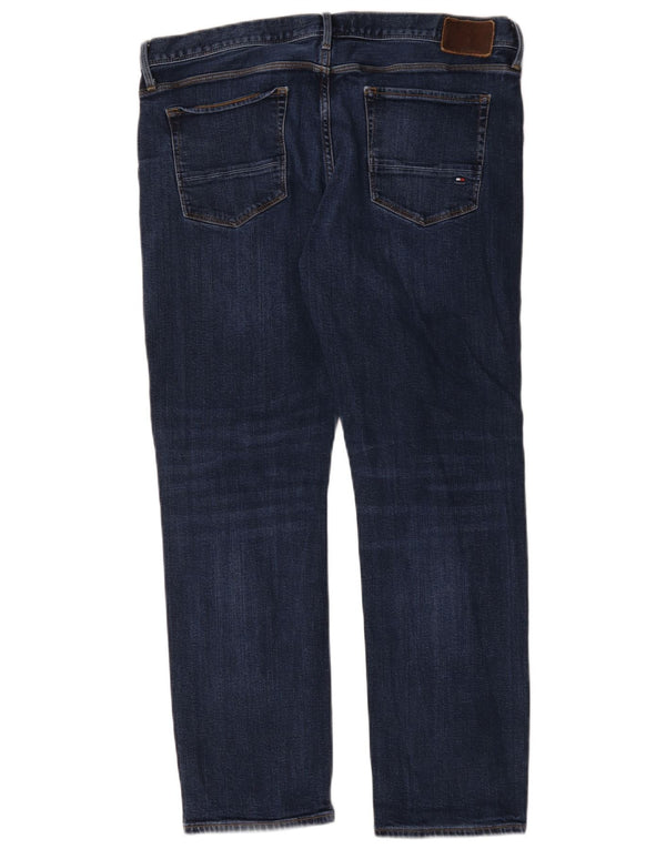Tommy Hilfiger Mens Denton Straight Jeans W36 L30 Blue Cotton