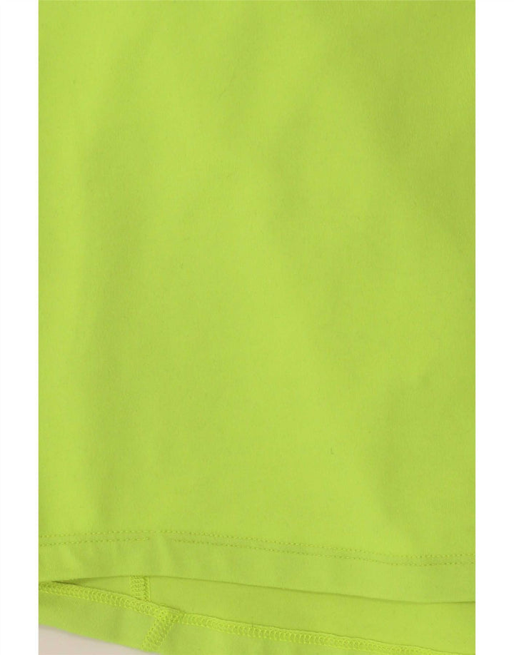 Nike Mens Dri Fit Zip Neck Pullover Tracksuit Top 2XL Green Polyester