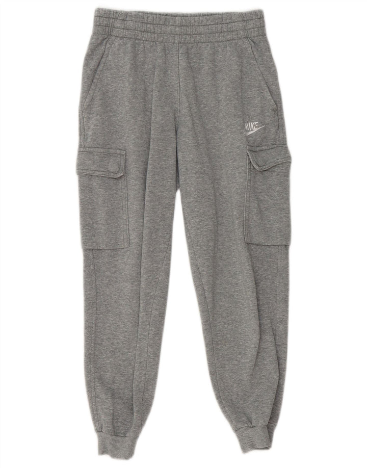 Nike Boys Cargo Tracksuit Trousers Joggers 10-11 Years Medium Grey Flecked