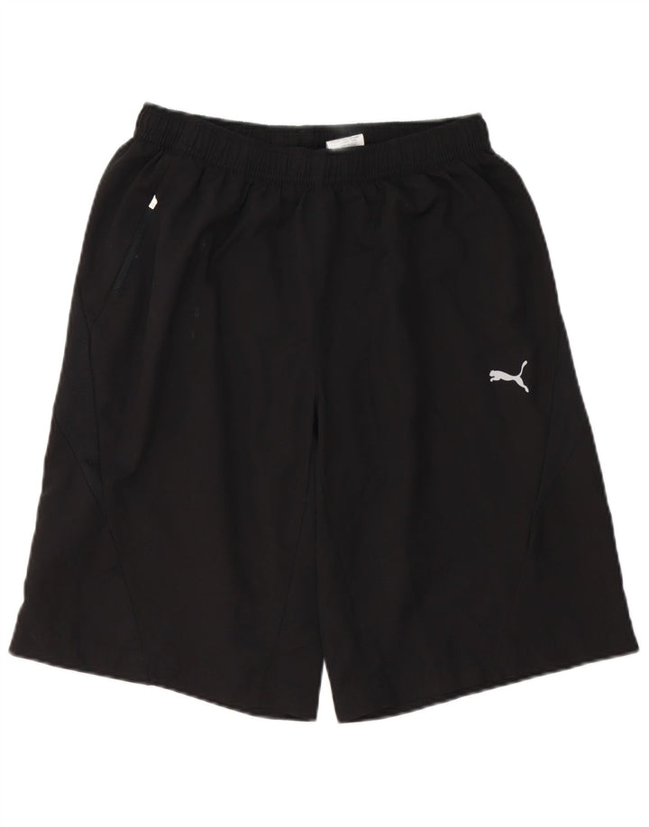 Puma Mens Sport Shorts Medium  Black Polyester
